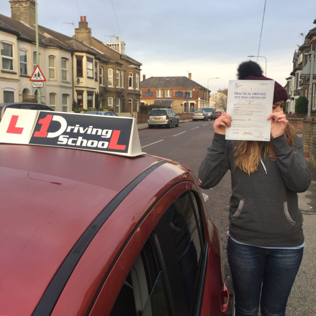 1drivingschool passed student