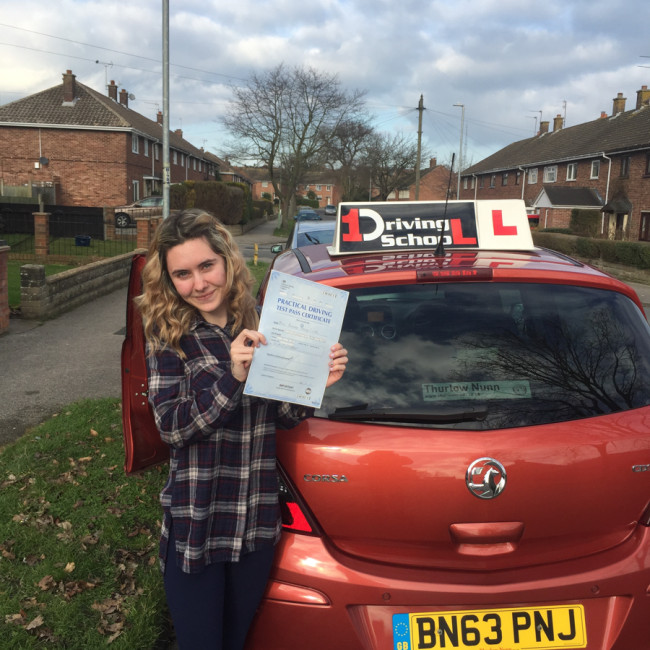 1drivingschool passed student