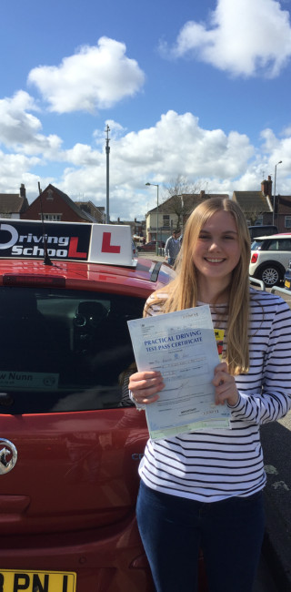 1drivingschool passed student
