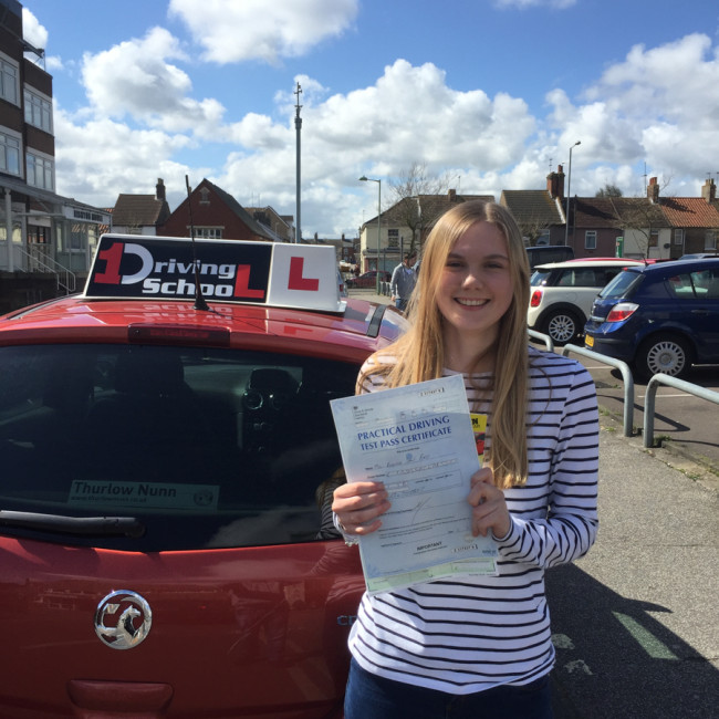 1drivingschool passed student
