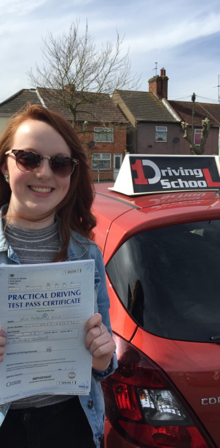 1drivingschool passed student