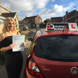 1drivingschool passed student