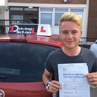 1drivingschool passed student